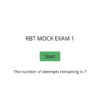 Three RBT Mock Exams - Image 3