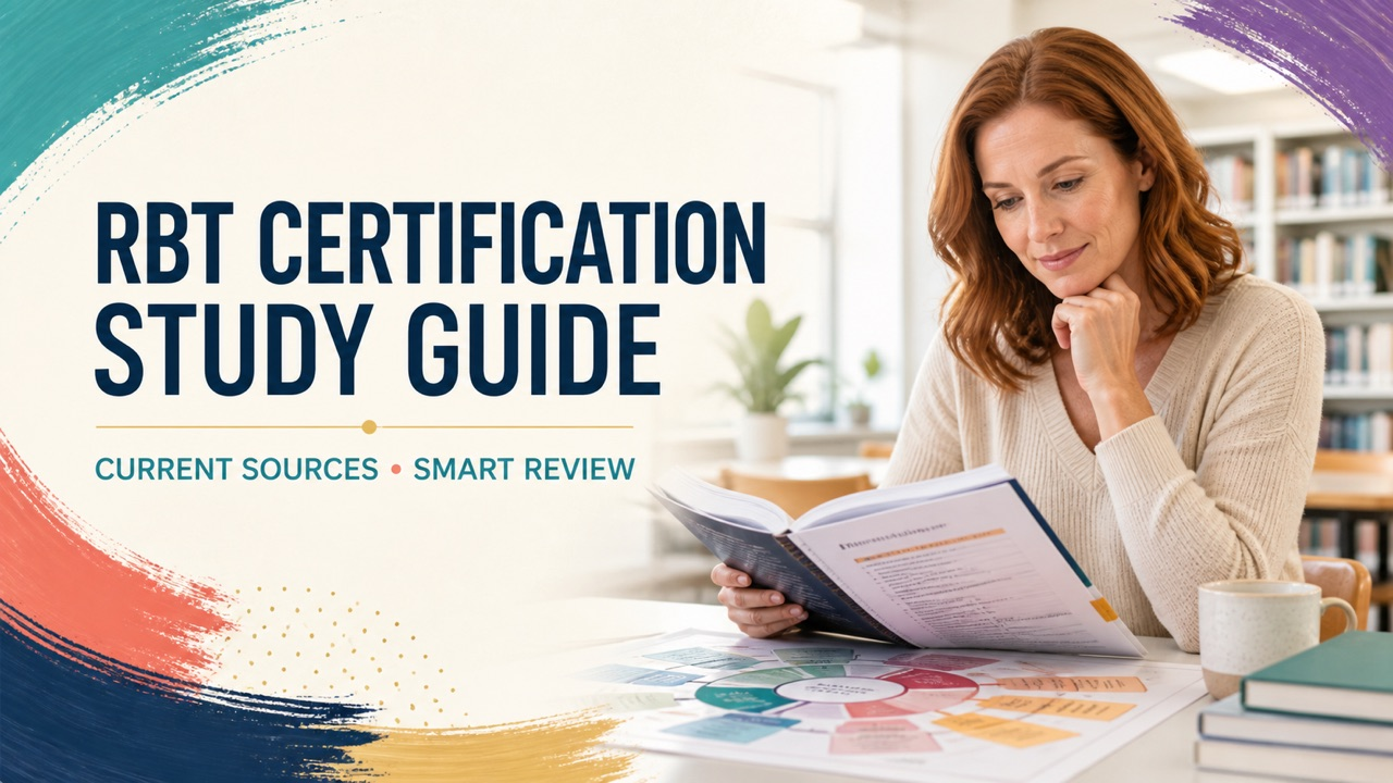 best rbt study guide cover for RBT learners