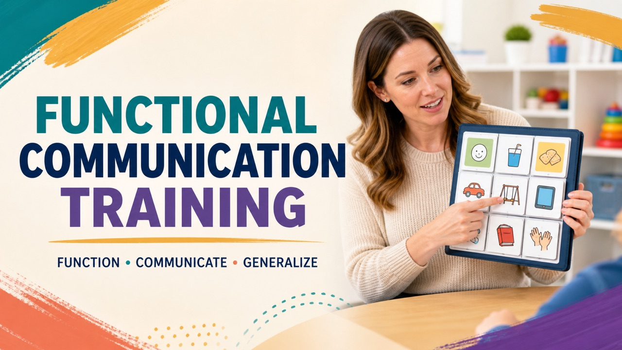 functional communication aba cover for RBT learners