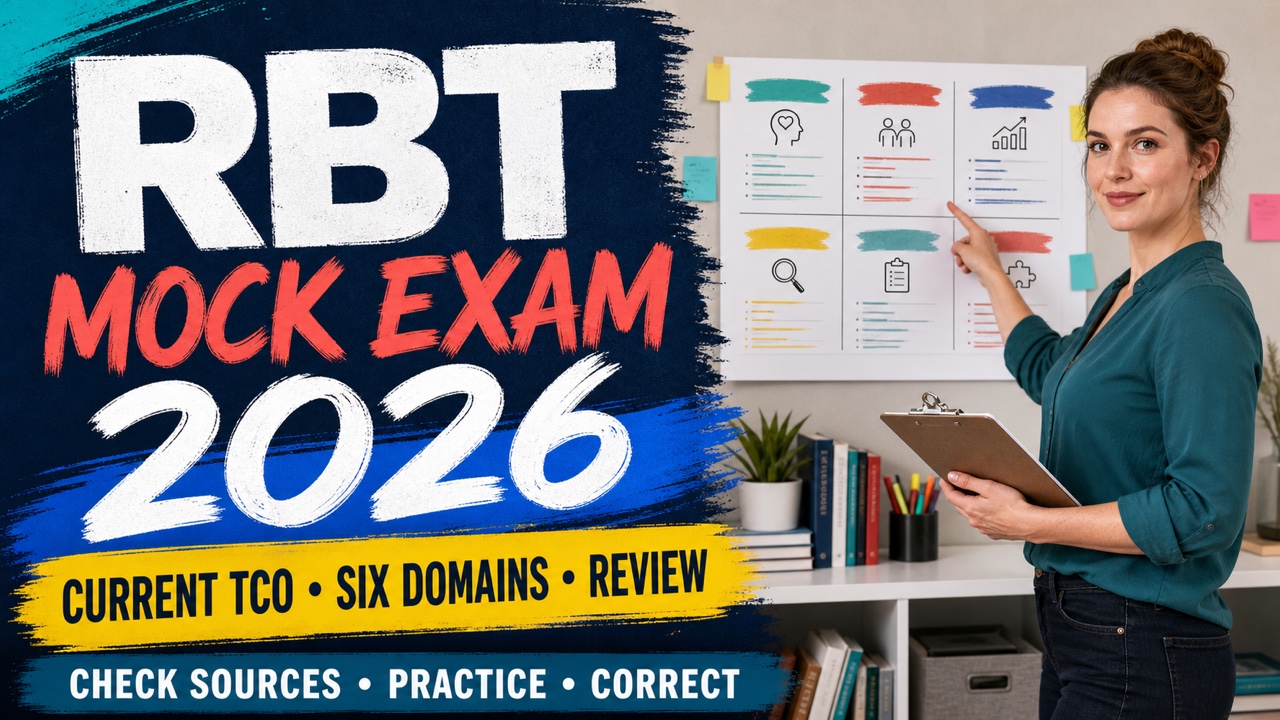 RBT Mock Exam 2026: Practice Questions and Study Tips