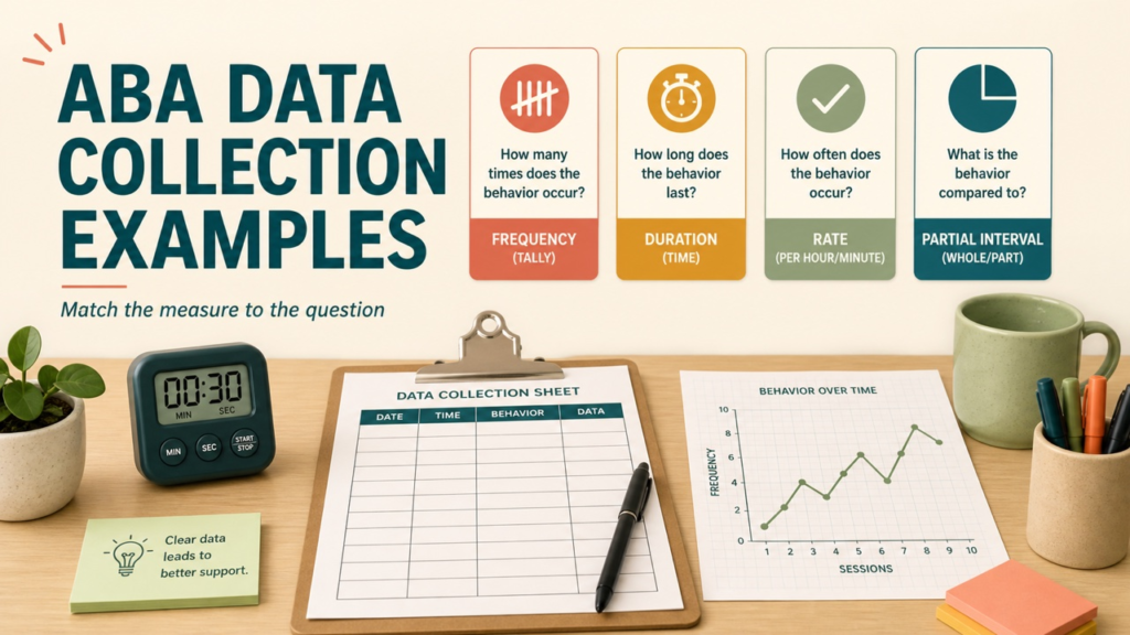 aba data collection examples cover: choose a measurement procedure