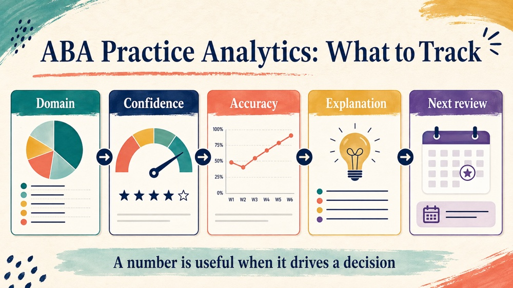 aba practice analytics concept map for RBT study