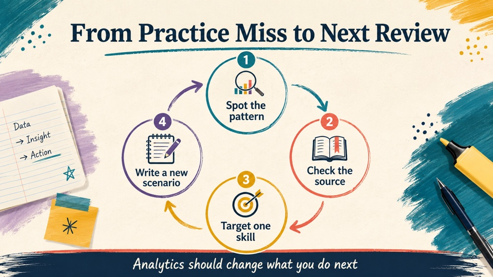 aba practice analytics RBT study checklist infographic