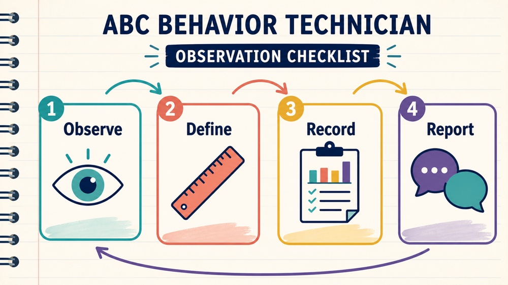 abc behavior technician RBT study checklist