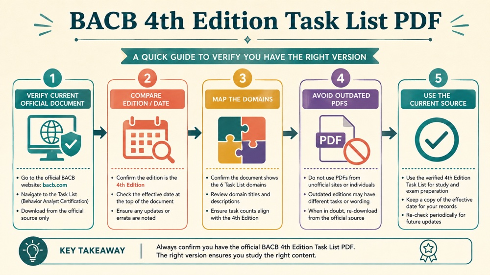 bacb 4th edition task list pdf concept sequence for RBT study