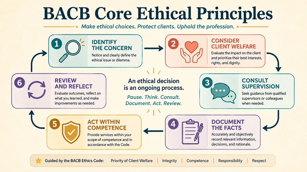 bacb core ethical principles RBT study checklist