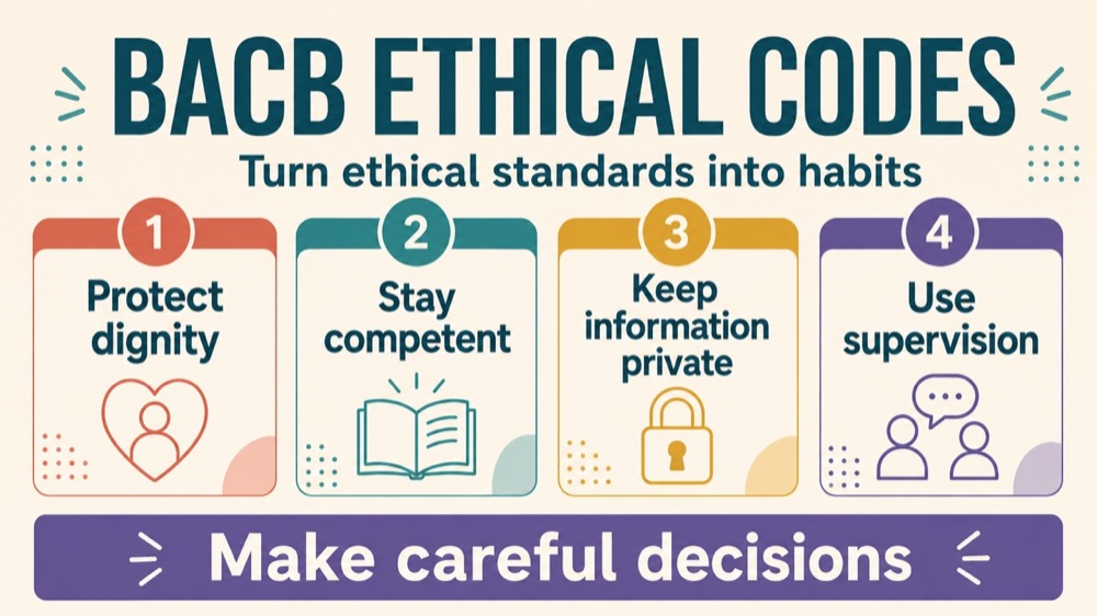bacb ethical codes concept sequence for RBT study