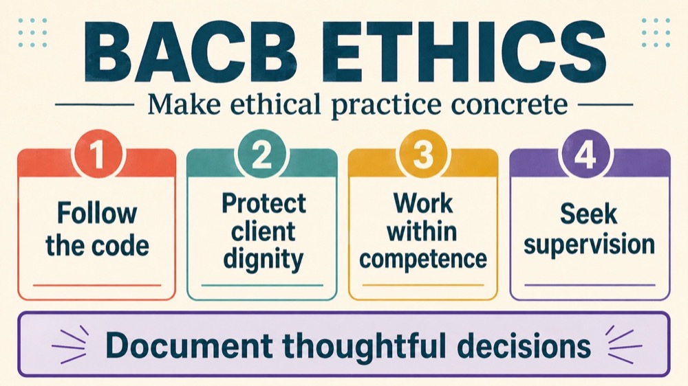 bacb ethics concept sequence for RBT study
