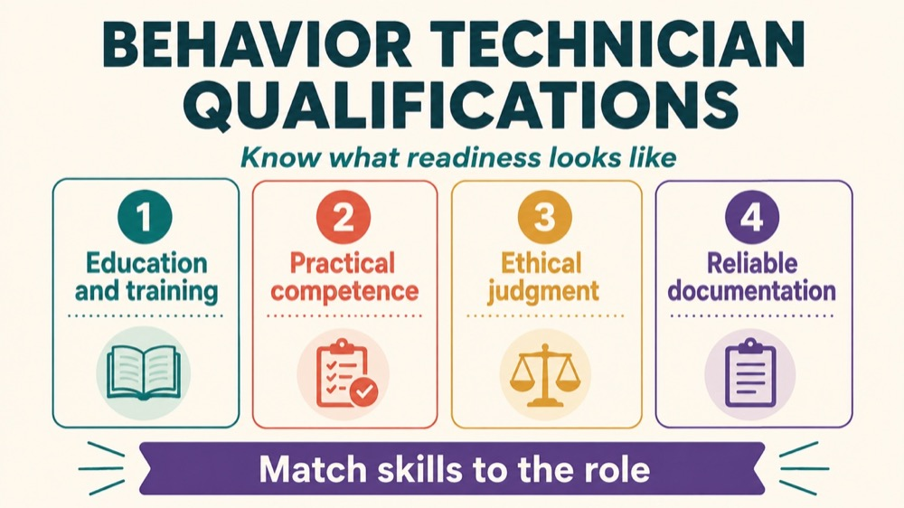 behavior technician qualifications concept sequence for RBT study