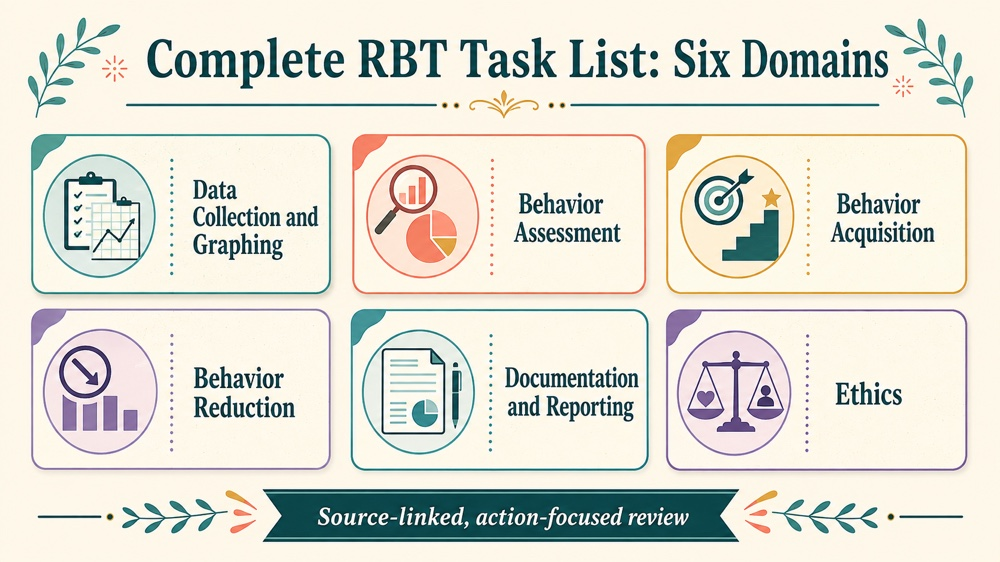 complete rbt task list study guide concept map for RBT study