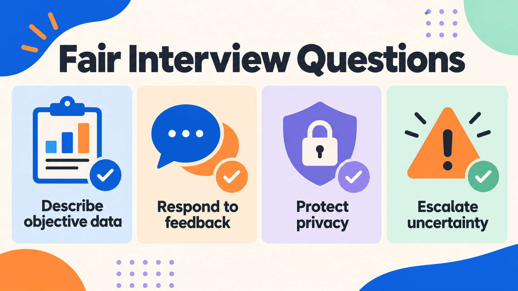 behavior technician hiring - Fair behavior technician interview questions about objective data, feedback, privacy, and escala