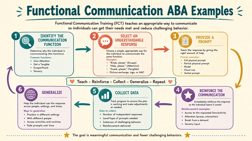 functional communication aba examples RBT study checklist