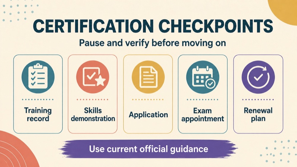 getting rbt certification RBT study checklist