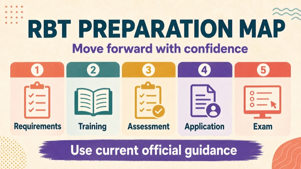 how to get my rbt RBT study checklist