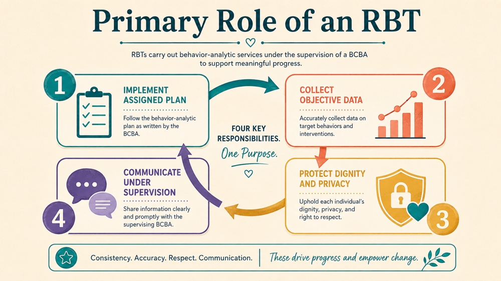 primary role of an rbt concept map for RBT study