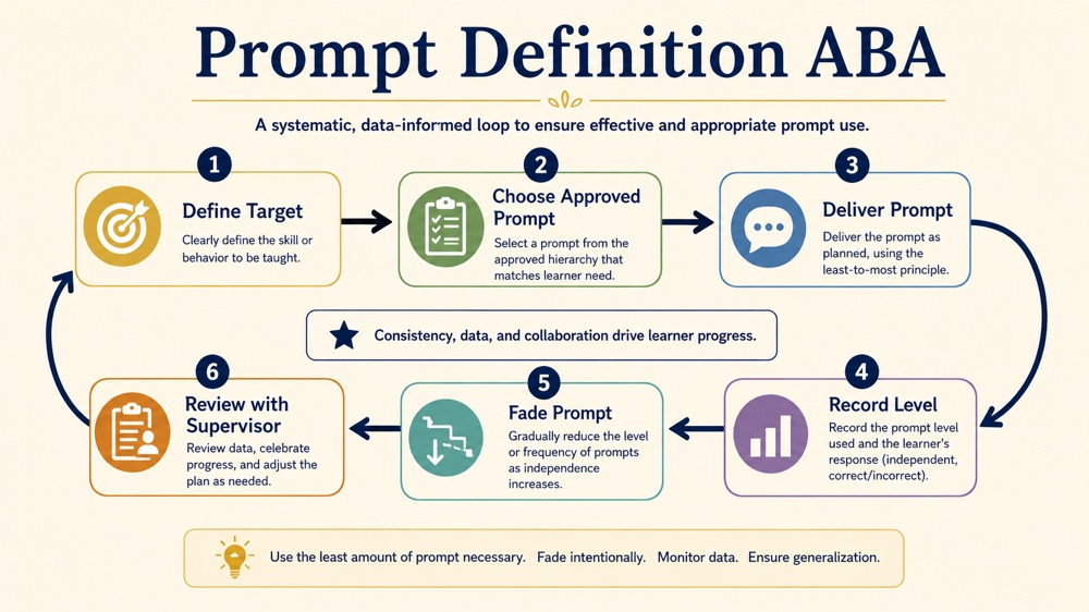 prompt definition aba RBT study checklist