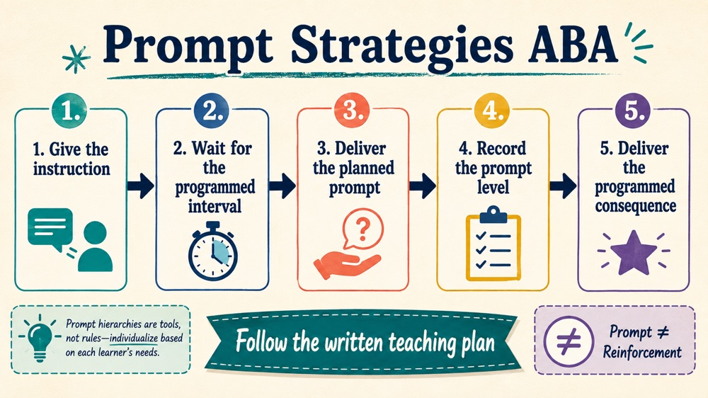 prompt strategies aba concept map for RBT study
