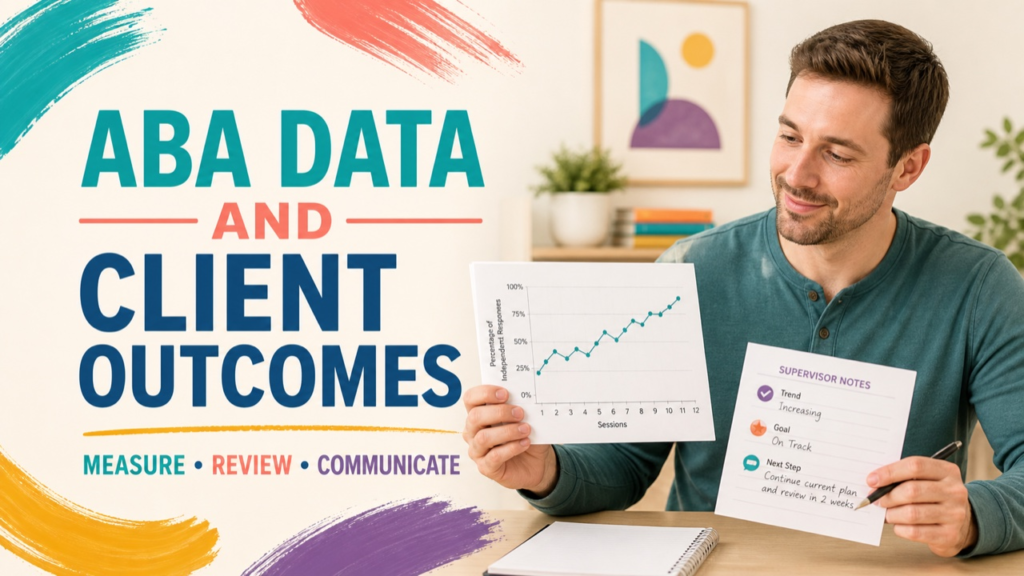 predictive analytics for aba client outcomes: original RBT study guide cover