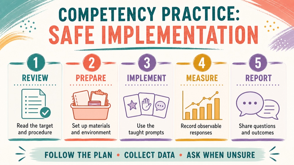 rbt comp assessment: study checklist infographic