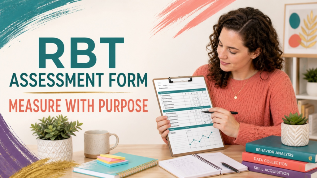 rbt assessment form: original RBT study guide cover