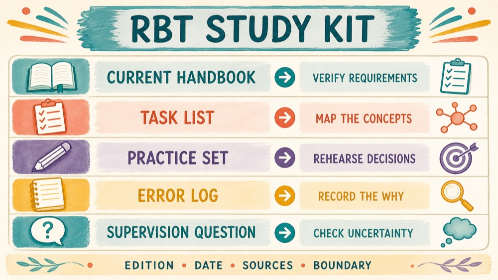 rbt resources: decision rule infographic