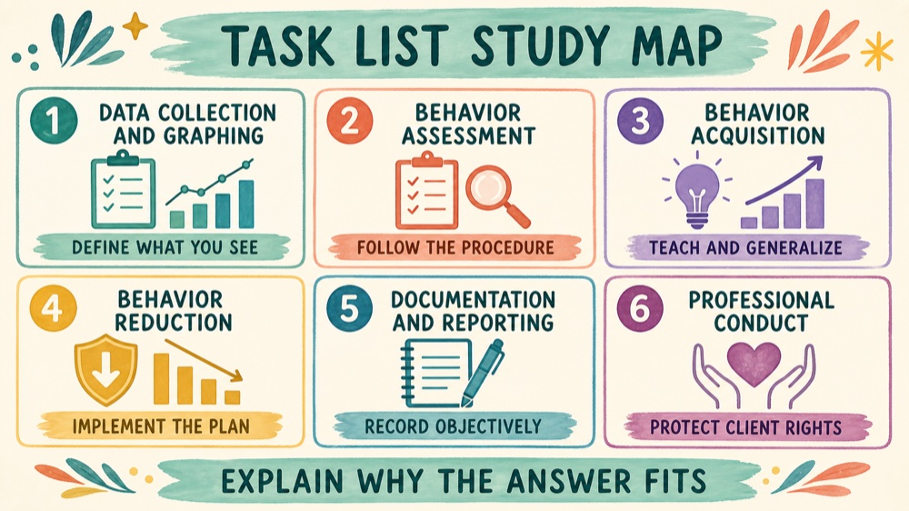 rbt task list with answers: decision rule infographic