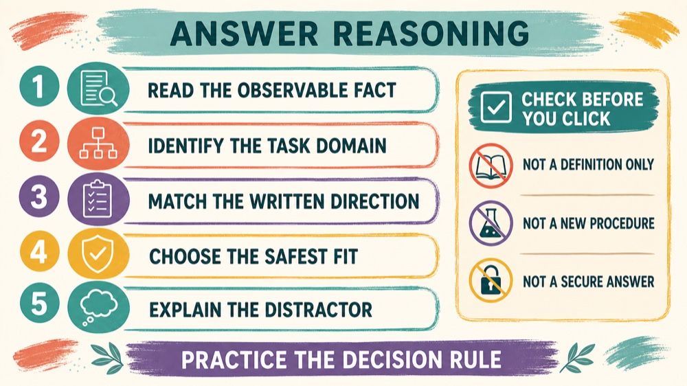 rbt task list with answers: study checklist infographic