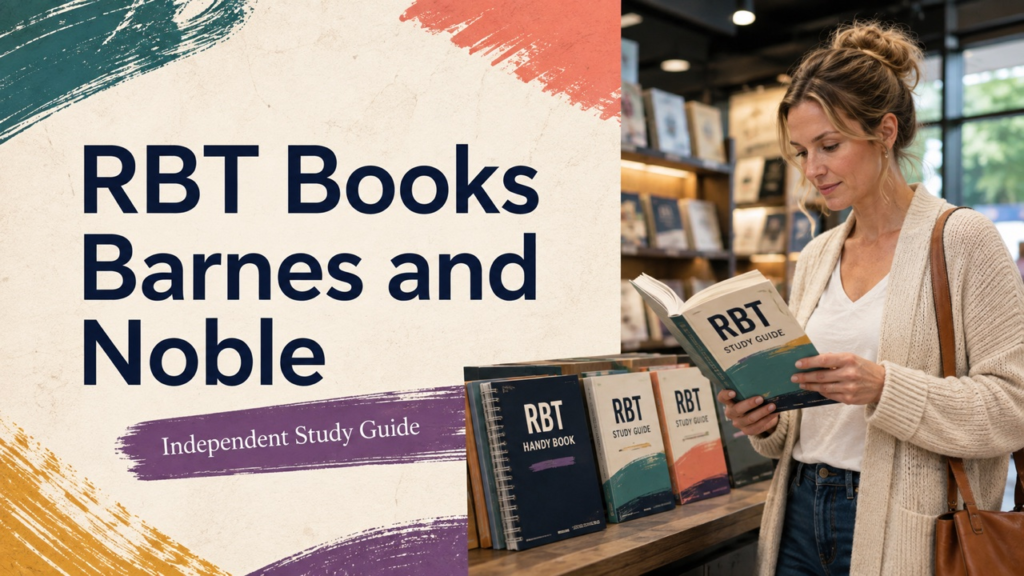 rbt books barnes and noble study guide with white adult RBT candidate