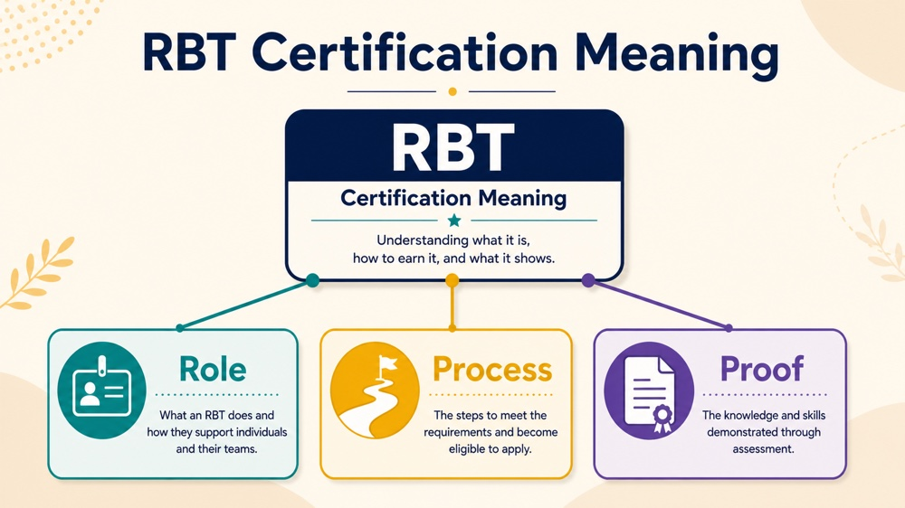 rbt certification meaning concept sequence for RBT study