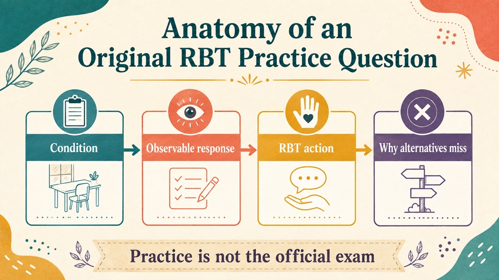 rbt certification test questions concept map for RBT study