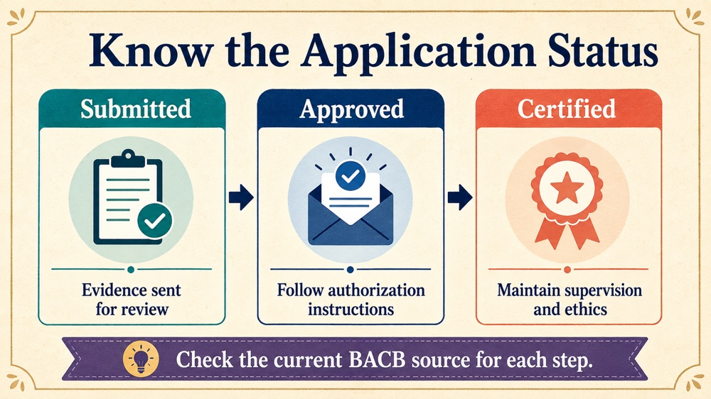 rbt exam application RBT study checklist infographic