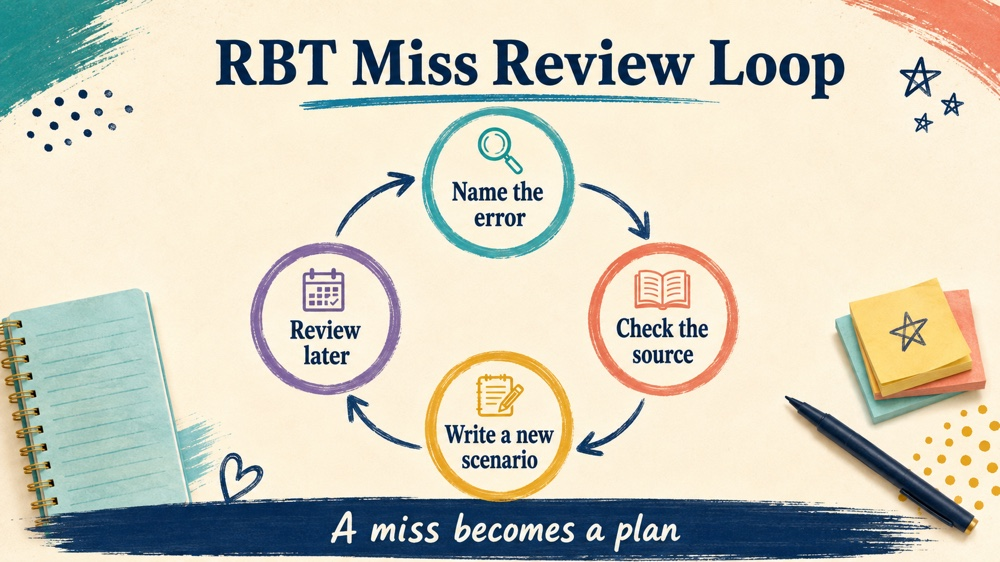 rbt exam prep free RBT study checklist infographic