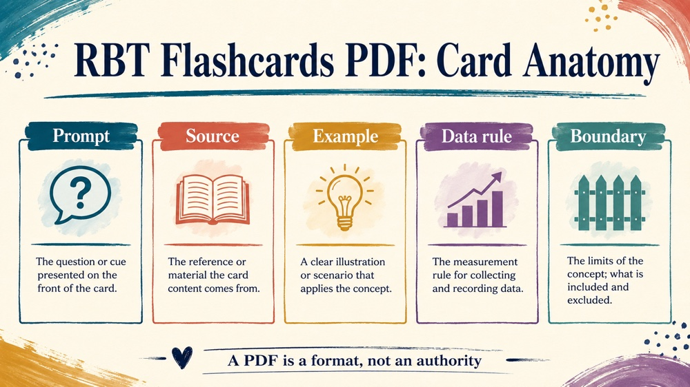 rbt flashcards pdf concept map for RBT study
