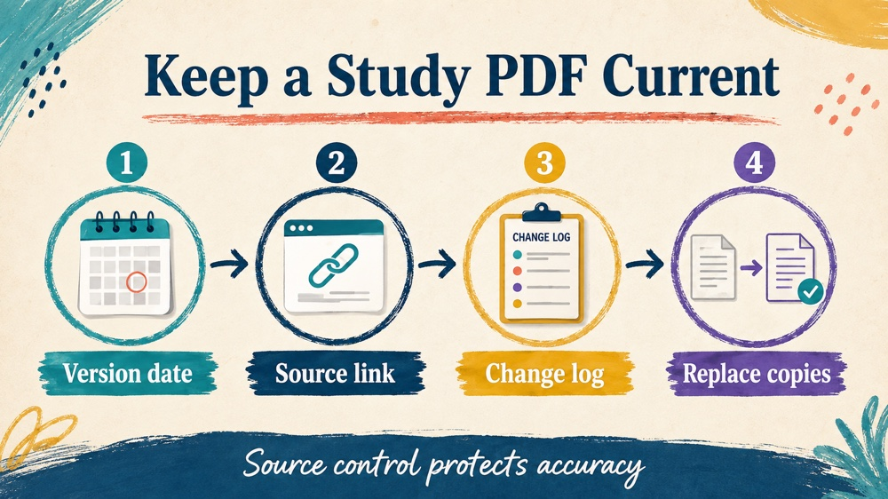 rbt flashcards pdf RBT study checklist infographic