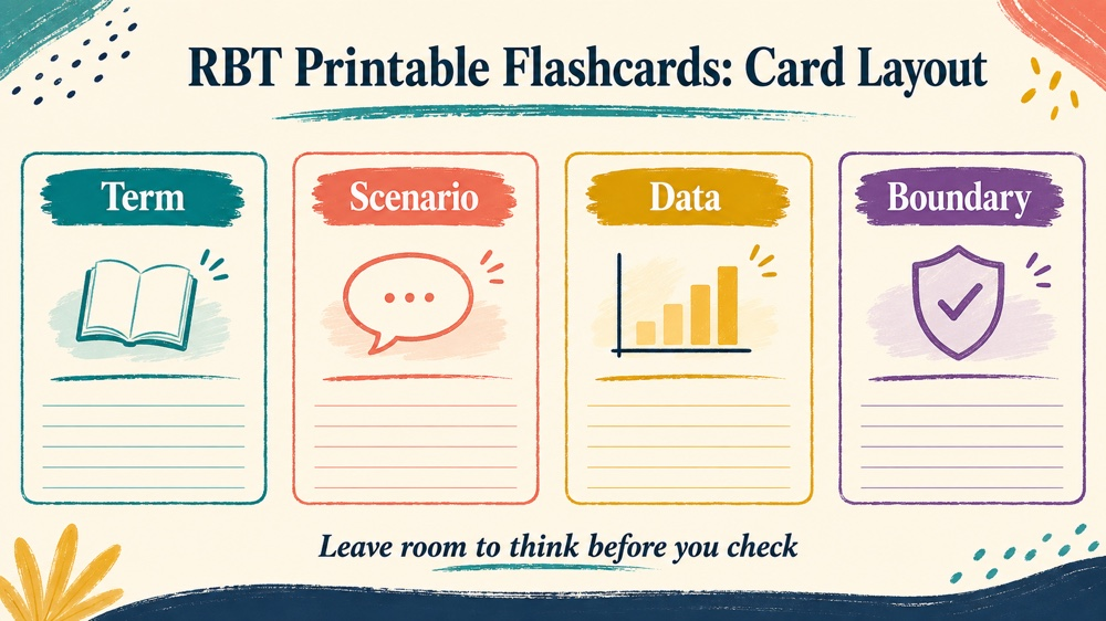 rbt flashcards printable concept map for RBT study
