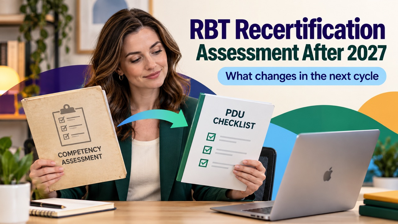 rbt recertification planning and rbt recertification competency assessment guide