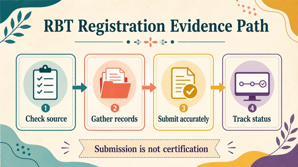 rbt registration concept map for RBT study