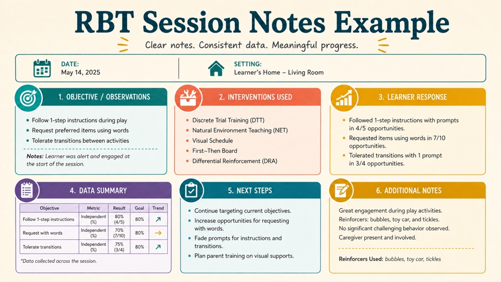 rbt session notes example concept sequence for RBT study