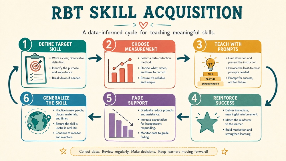 rbt skill acquisition concept sequence for RBT study