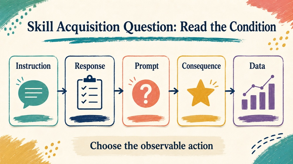 rbt skill acquisition questions concept map for RBT study