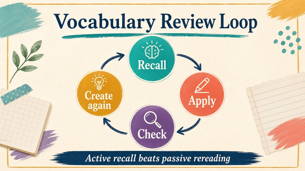 rbt vocabulary list RBT study checklist infographic