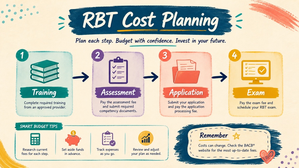 registered behavior technician certification cost concept sequence for RBT study