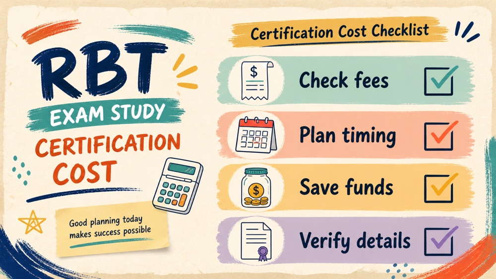 registered behavior technician certification cost RBT study checklist