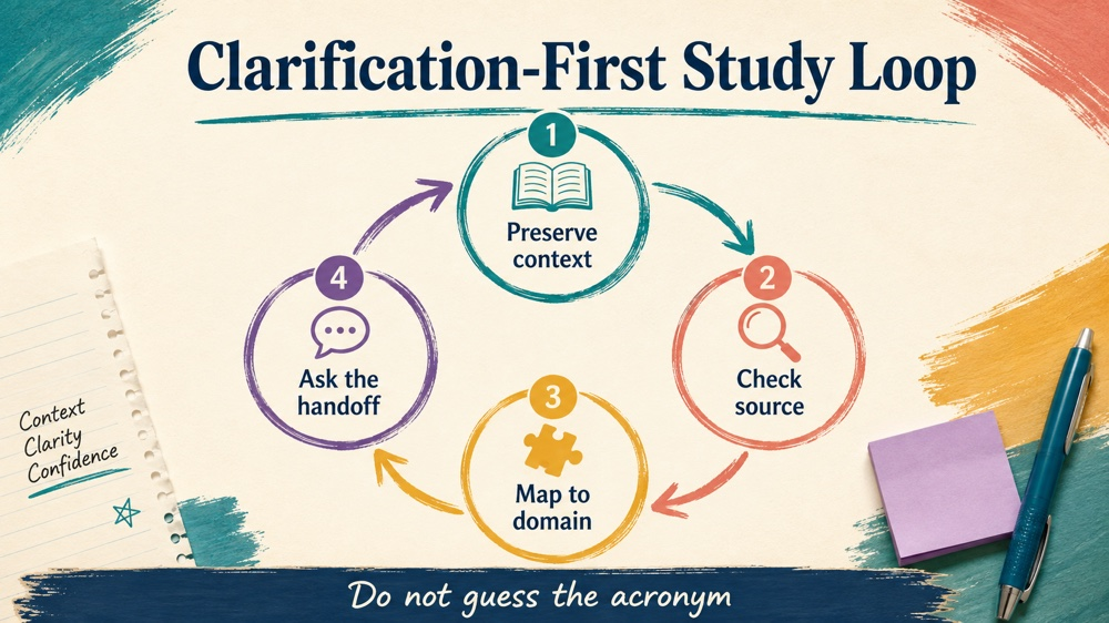 sd rbt term RBT study checklist infographic