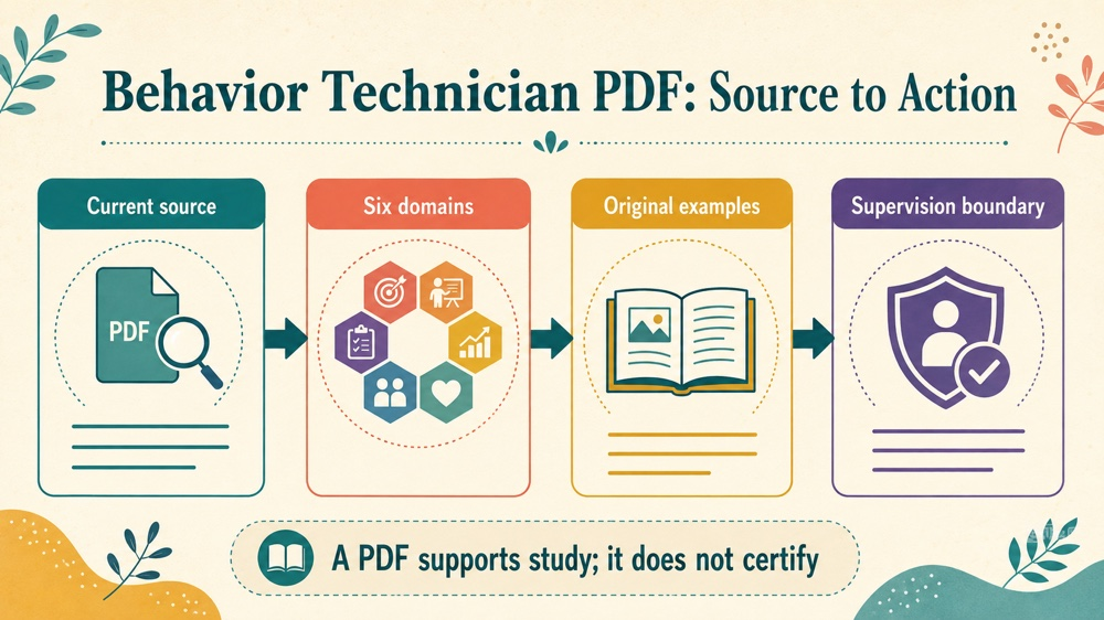 the behavior technician study guide pdf concept map for RBT study