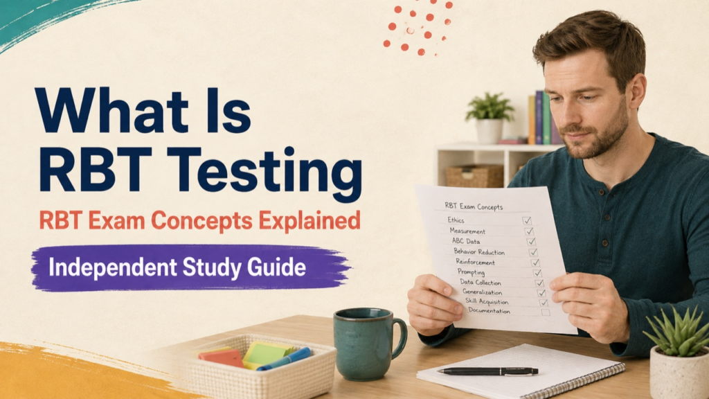 what is rbt testing study guide with white adult RBT candidate