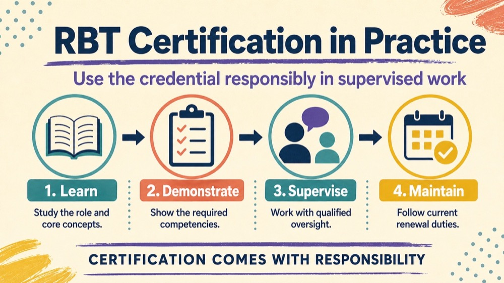 what's rbt certification RBT study checklist