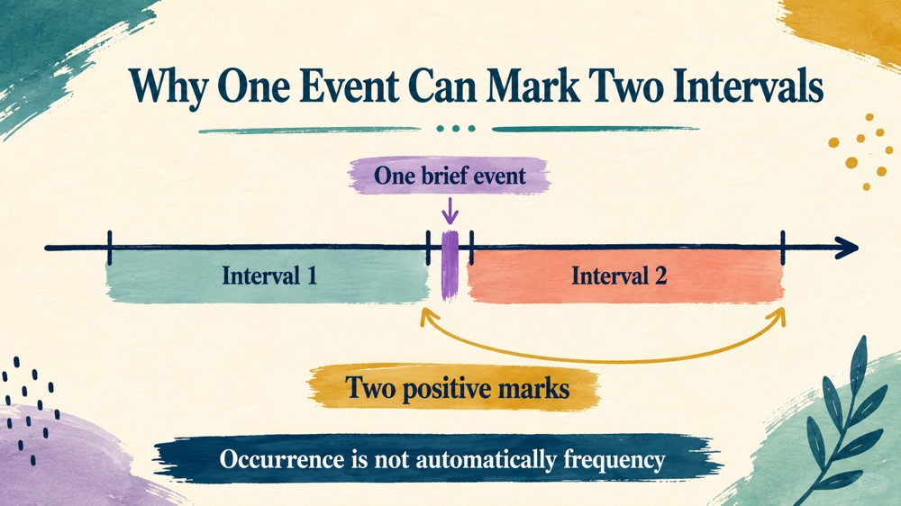 why might discontinuous data collection overestimate behavior frequency RBT study checklist infographic
