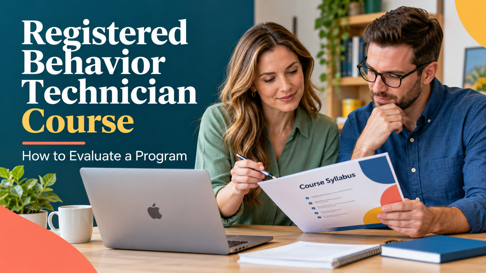registered behavior technician course - Course Research Checklist infographic showing source, lessons, assessment, supervisio